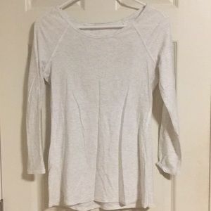 Light gray keyhole back top